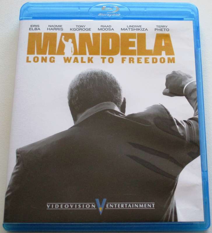 MANDELA Long Walk to Freedom Blu Ray [BLU RAY SHELF]