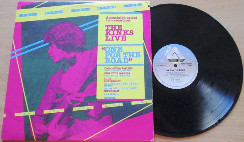 THE KINKS Live One for the Road 2xLP VINYL RECORD