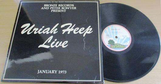 URIAH HEEP Live January 1973 2xLP VINYL Record [ISLD1]
