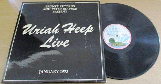URIAH HEEP Live January 1973 2xLP VINYL Record [ISLD1]