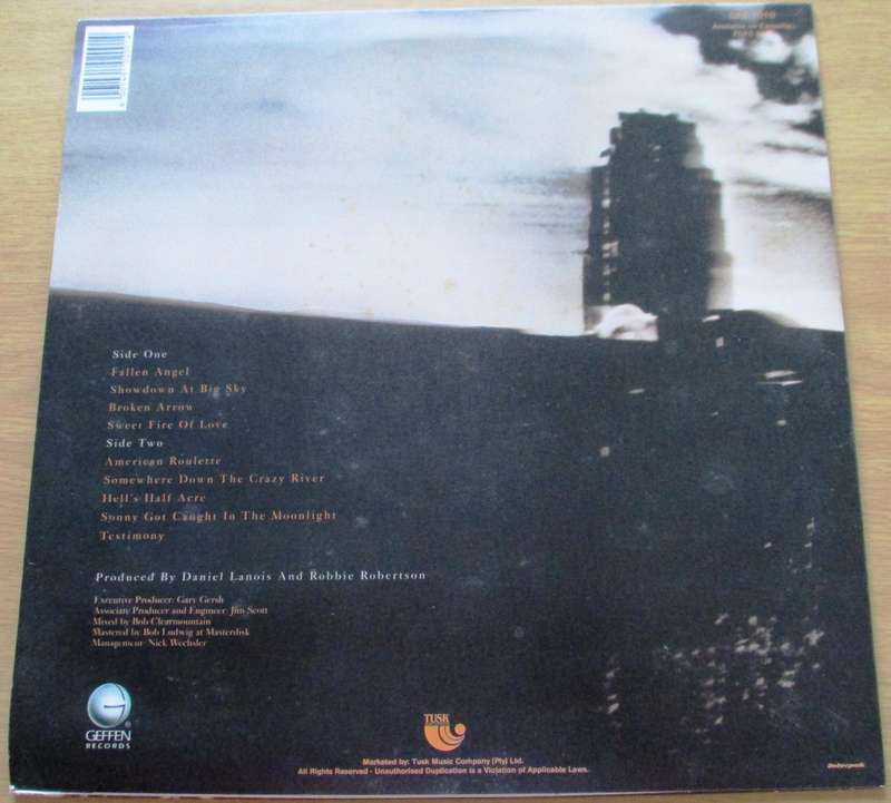 ROBBIE ROBERTSON Robbie Robertson LP Vinyl Record