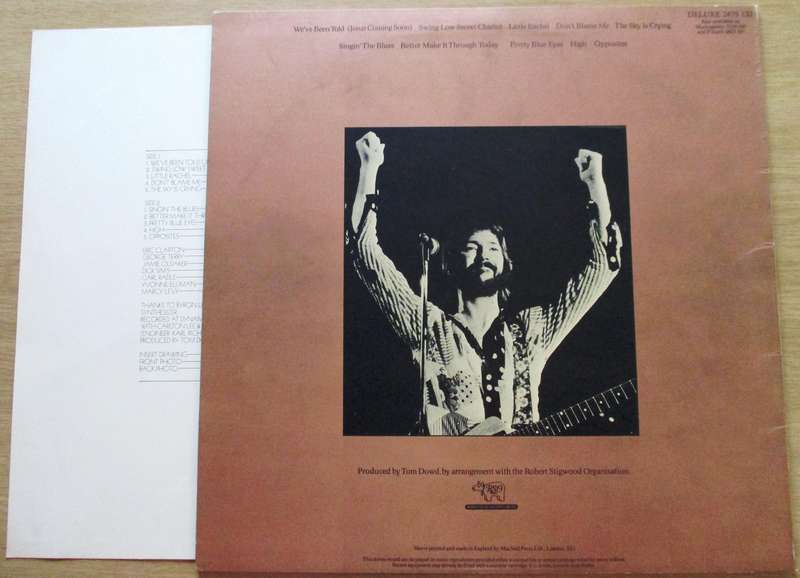 ERIC CLAPTON There's One in Every Crowd LP Vinyl Record