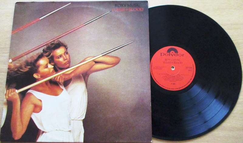 ROXY MUSIC Flesh + Blood LP Vinyl Record