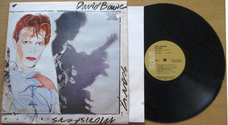 DAVID BOWIE Scary Monsters... LP Vinyl Record