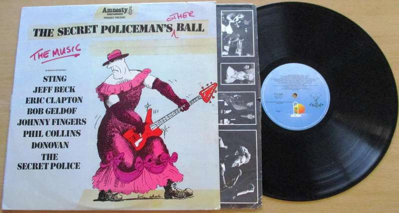 THE SECRET POLICEMAN'S OTHER BALL LP Vinyl Record Sting Eric Clapton Phil Collins