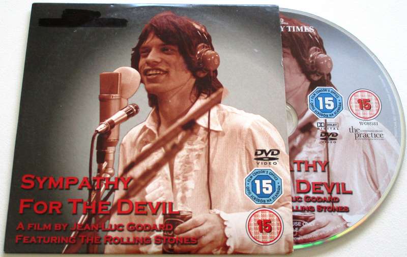 SYMPHONY FOR THE DEVIL DVD a Film by Jean-Luc Godard Featuring the Rolling Stones