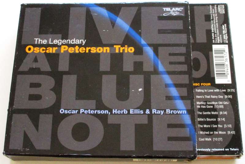 OSCAR PETERSON TRIO Live at the Blue Note 4xCD BOX SET