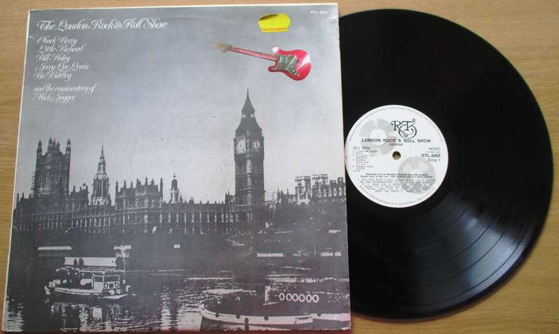 THE LONDON ROCK N ROLL SHOW Chuck Berry Bo Diddley Bill Haley Cliff richard LP Vinyl Record