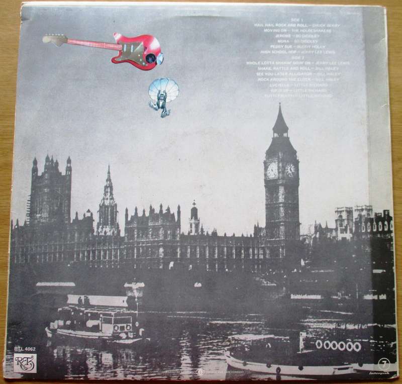 THE LONDON ROCK N ROLL SHOW Chuck Berry Bo Diddley Bill Haley Cliff richard LP Vinyl Record
