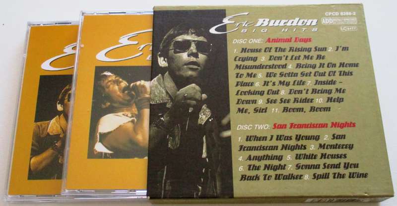 ERIC BURDON Big Hits 2xCD BOX SET