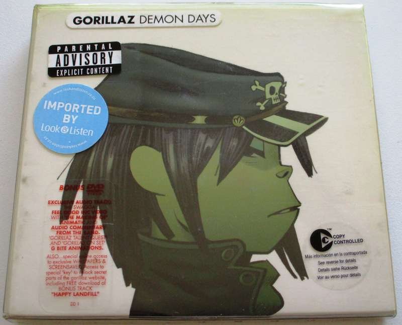 GORILLAZ Demon Days 724347441301 CD+DVD