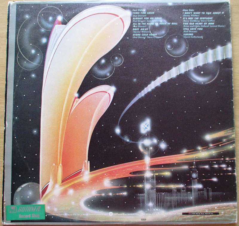 ROD STEWART Atlantic Crossing Vinyl Record