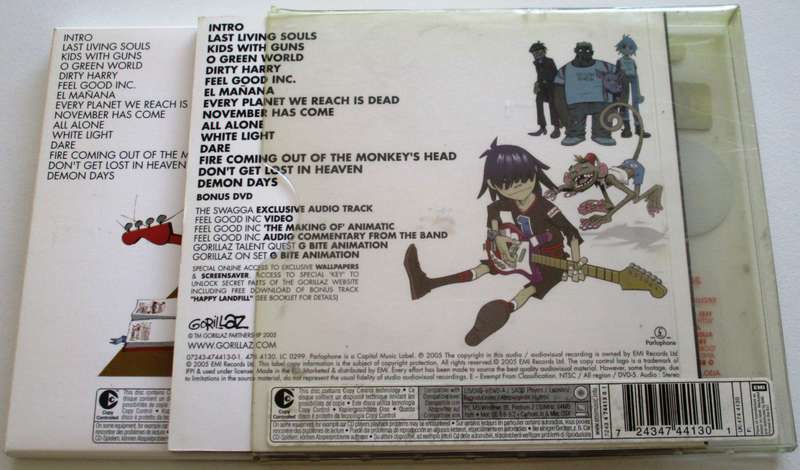 GORILLAZ Demon Days 724347441301 CD+DVD