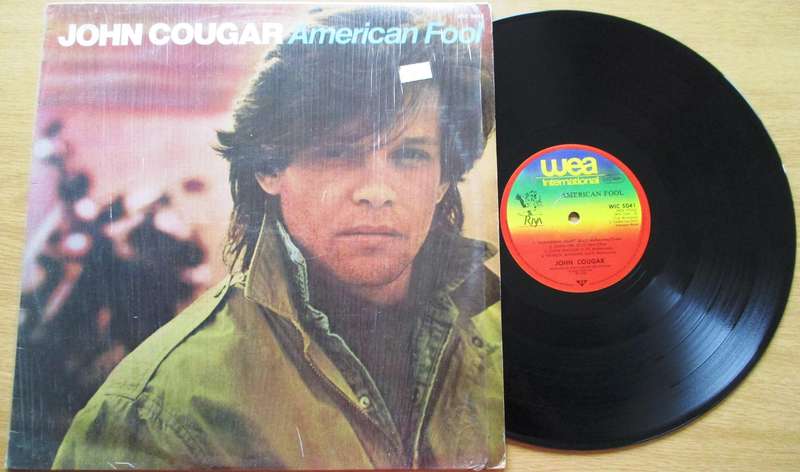 JOHN COUGAR American Fool Vinyl Record