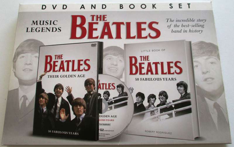 THE BEATLES Music Legends DVD+BOOK BOX SET