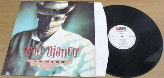 MATT BIANCO Indigo LP VINYL Record