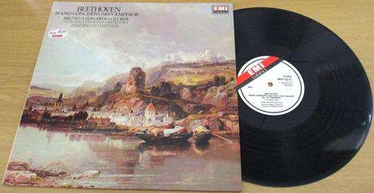 BEETHOVEN Piano Concerto No.5 Emperor BRUNO LEONARDO GELBER LP VINYL Record