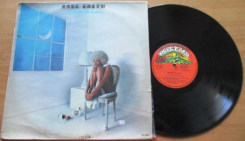 RARE EARTH Midnight Lady LP Vinyl Record