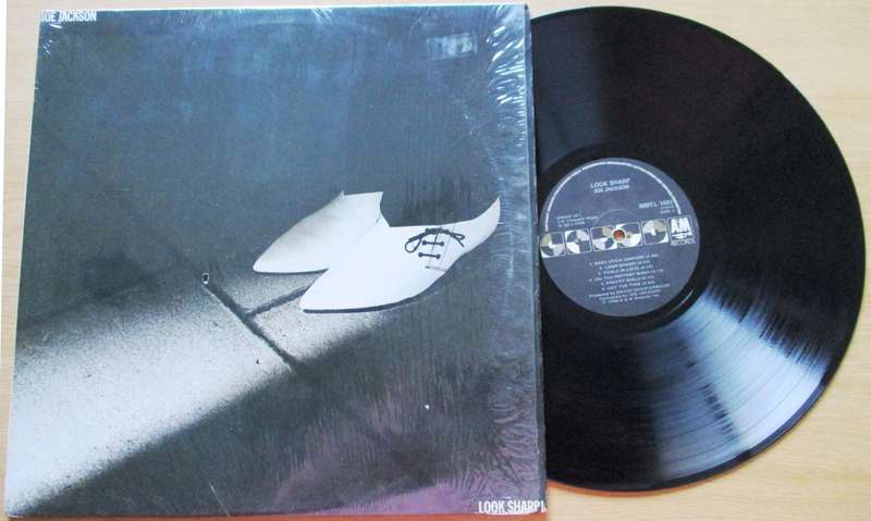 JOE JACKSON Look Sharp! VG+ LP Vinyl Record