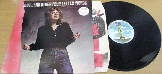 SUZI QUATRO Suzi... and other Four Letter Words LP VINYL Record