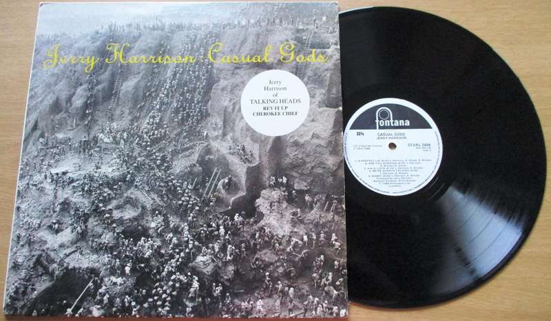 JERRY HARRISON Casual Gods LP Vinyl Record