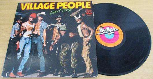 VILLAGE PEOPLE Live and Sleazy 2xLP VINYL Record