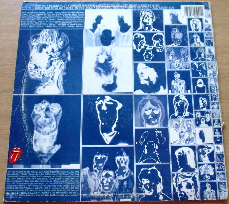 THE ROLLING STONES Emotional Rescue LP Vinyl Record