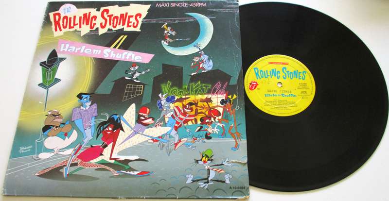 THE ROLLING STONES Harlem Shuffle 12" Maxi Single VINYL Record