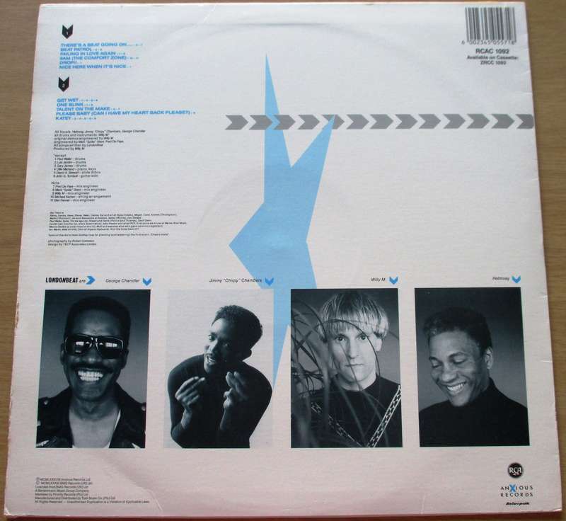 LONDONBEAT Speak LP Vinyl Record