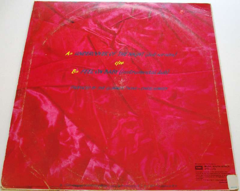 THE ROLLING STONES Undercover of the Night / Feel On Baby 12" Maxi Single VINYL Record