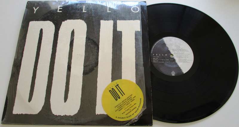 YELLO Do It Ltd Edition 12" Maxi Single VINYL Record
