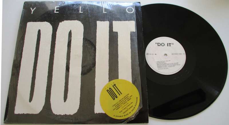 YELLO Do It Ltd Edition 12" Maxi Single VINYL Record