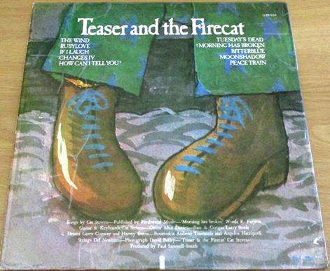 CAT STEVENS Teaser and the Firecat LP VINYL Record