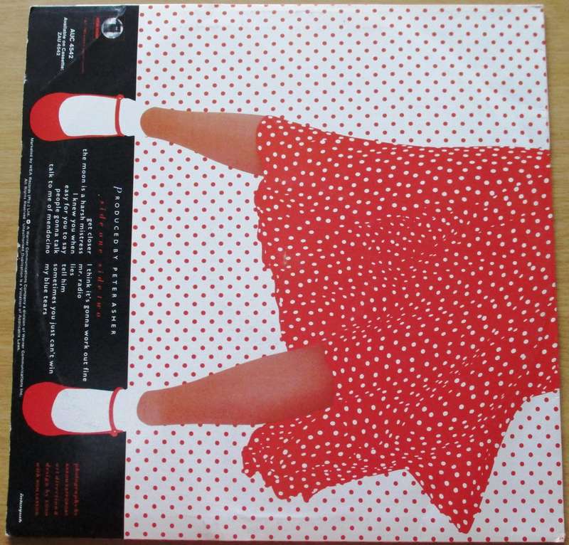LINDA RONSTADT Get Closer LP Vinyl Record