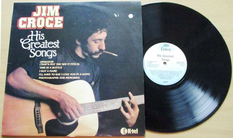 JIM CROCE His Greatest Hits LP Vinyl Record