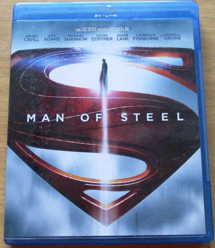 MAN OF STEEL BLU RAY