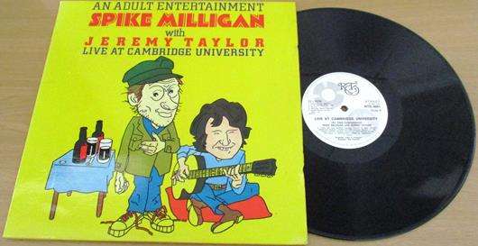 SPIKE MILLINGAN with JEREMY TAYLOR An Adult Entertainment Live at Cambridge 2xLP VINYL Record
