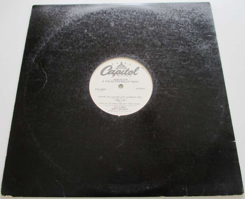 BOB SEGER & THE SILVER BULLET BAND Live VINYL Record