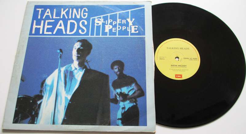 TALKING HEADS Slippery People 12" Maxi Single VINYL Record
