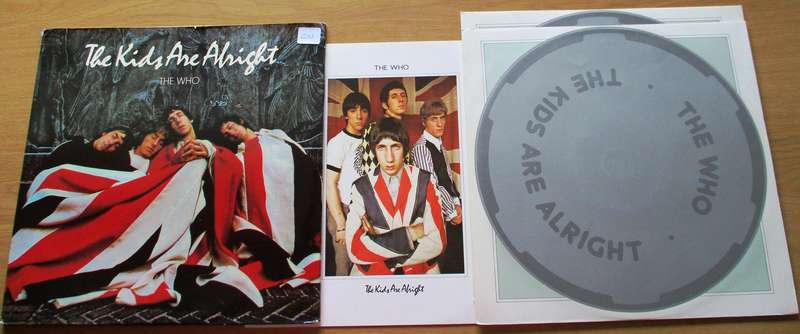 THE WHO The Kids are Alright 2xLP VINYL RECORD with booklet