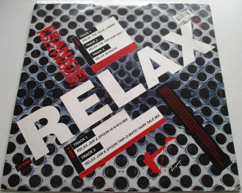 FRANKIE GOES TO HOLLYWOOD Relax 12" Maxi Single VINYL Record