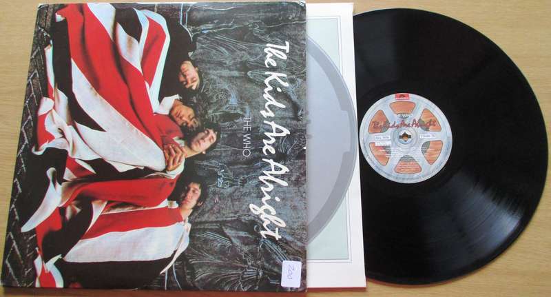 THE WHO The Kids are Alright 2xLP VINYL RECORD with booklet