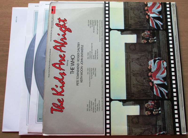 THE WHO The Kids are Alright 2xLP VINYL RECORD with booklet