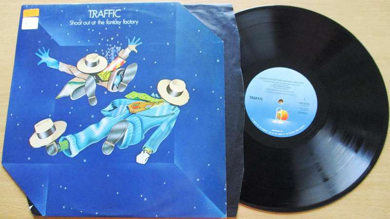 TRAFFIC Shoot Out at the Fantasy Fatory LP VINYL RECORD