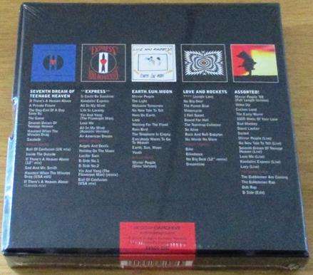 LOVE & ROCKETS 5 Albums 5xCD BOX SET