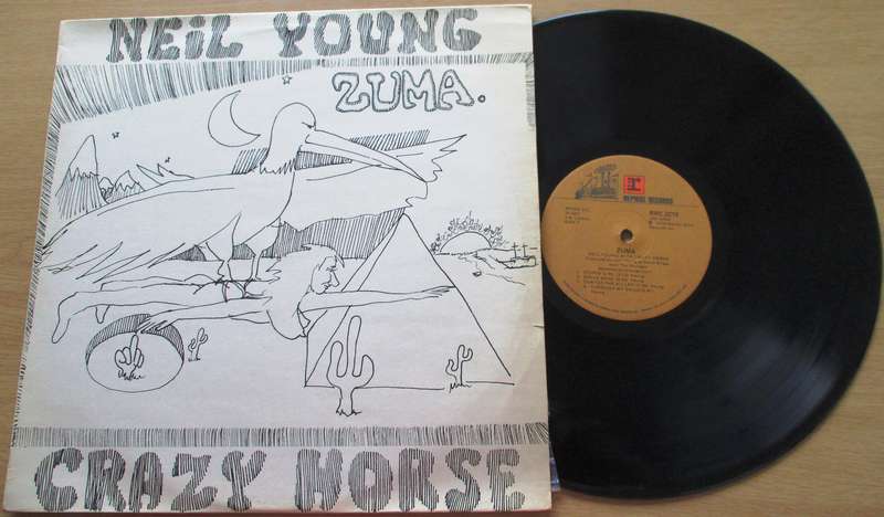 NEIL YOUNG AND CRAZY HORSE Zuma LP VINYL Record