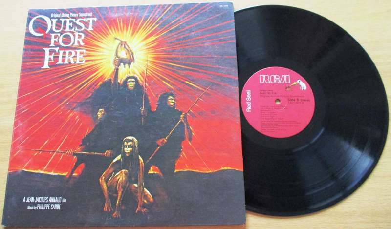 QUEST FOR FIRE O.S.T. LP VINYL Record