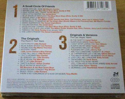 The Many Faces Of ELVIS (A Journey Through The Inner World Of The ELVIS) 3xCD Digipak [Zx1]