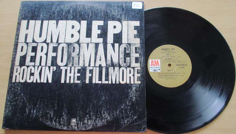 HUMBLE PIE Performance Rockin' the Fillmore 2xLP VINYL Record