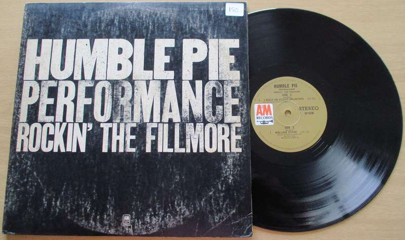 HUMBLE PIE Performance Rockin' the Fillmore 2xLP VINYL Record